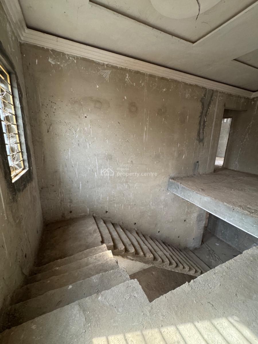 4 Bedroom Detached Duplex and a Room Bq( Carcass), Sabon Lugbe, Lugbe District, Abuja, House for Sale