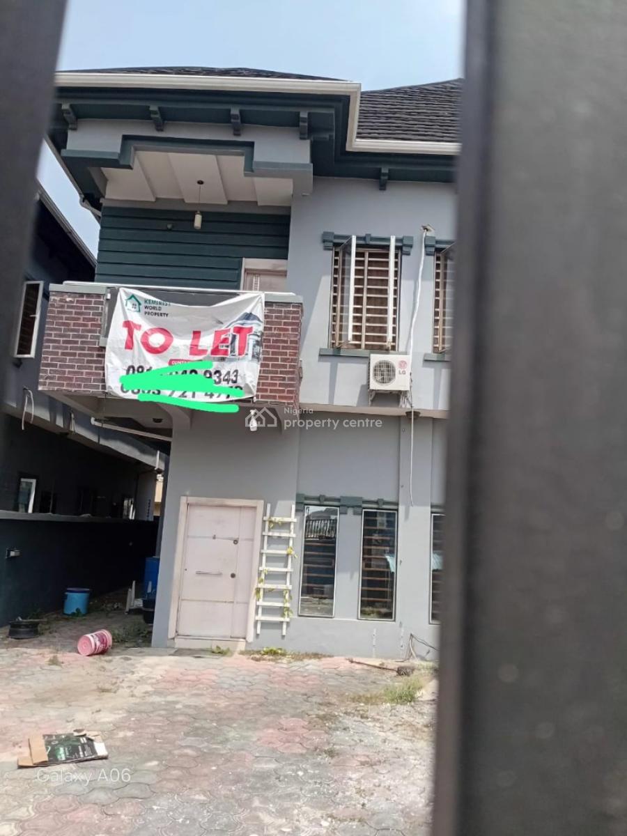 Well Maintained Spacious 4-bedroom Semi-detached Duplex with Bq, Teranex Estate, Sangotedo, Ajah, Lagos, Semi-detached Duplex for Rent