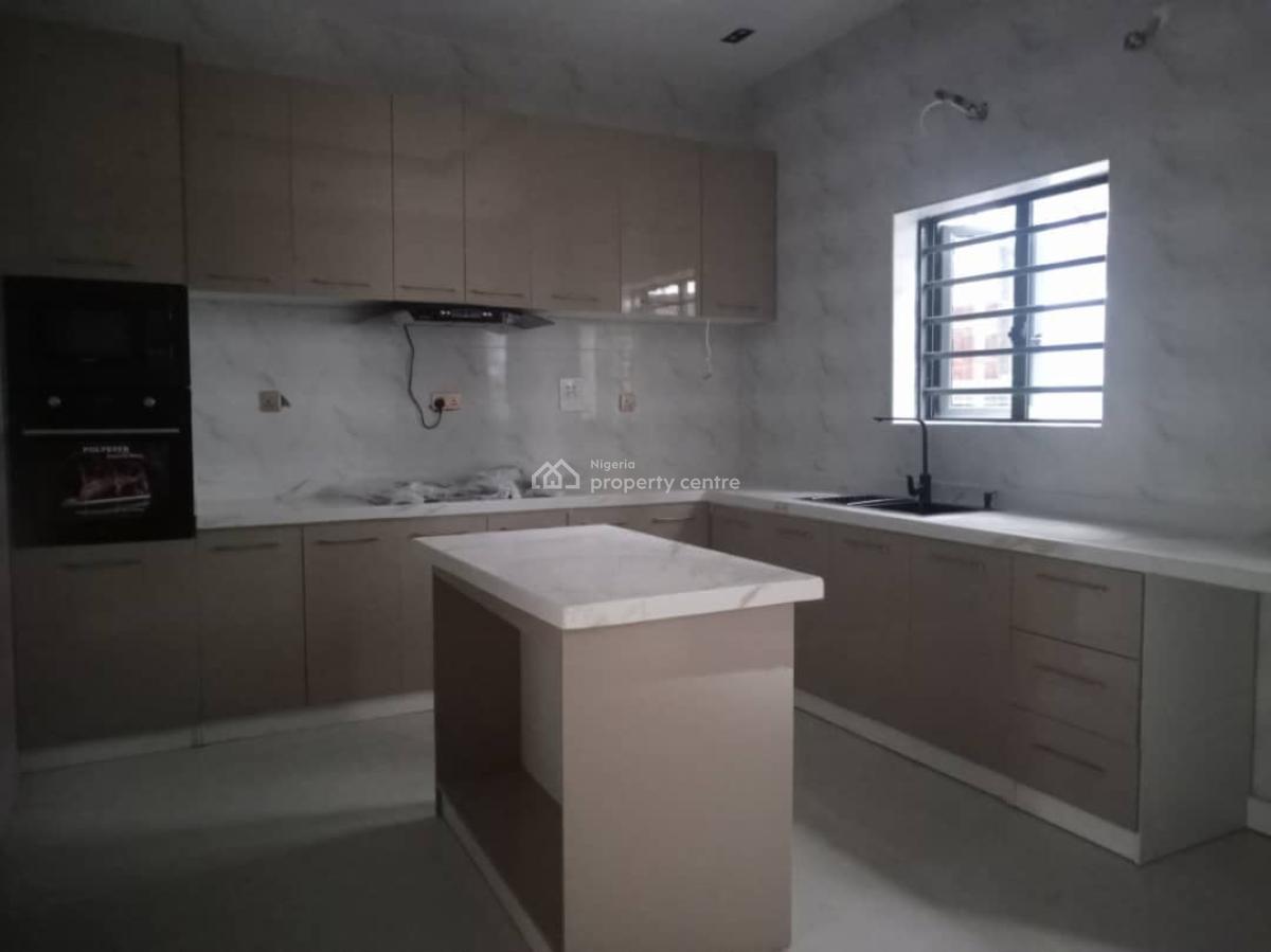 Contemporary Newly Built Spacious 4-bedroom Semi-detached Duplex with, in a Secured Estate, Ologolo, Lekki, Lagos, Semi-detached Duplex for Sale