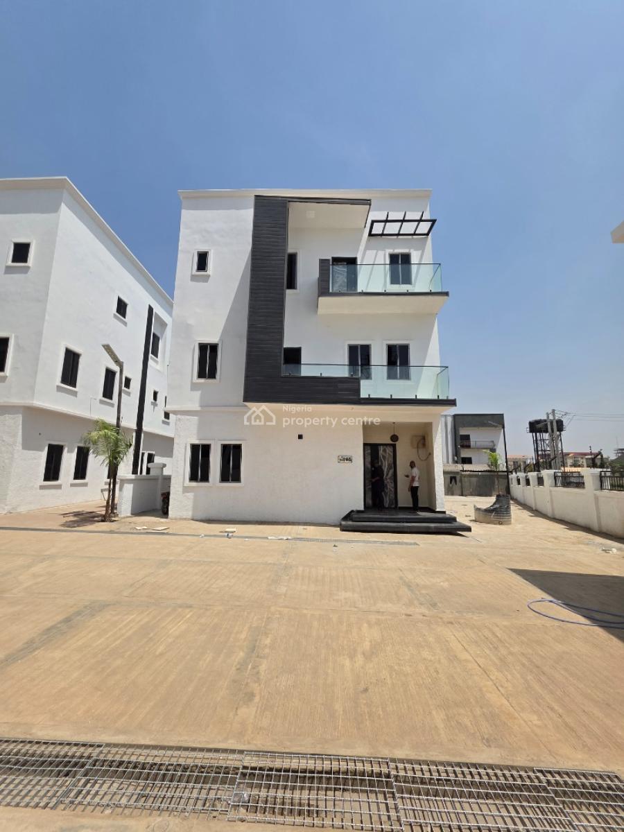 Luxury 5 Bedroom Detached Duplex with Payment Plan, By Navy Quaters, Jahi, Abuja, Detached Duplex for Sale