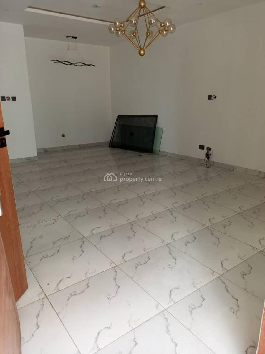 Contemporary Newly Built Spacious 4-bedroom Terrace Duplex with Bq, in a Secured Estate at Chevron Drive, Lekki, Lagos, Terraced Duplex for Sale