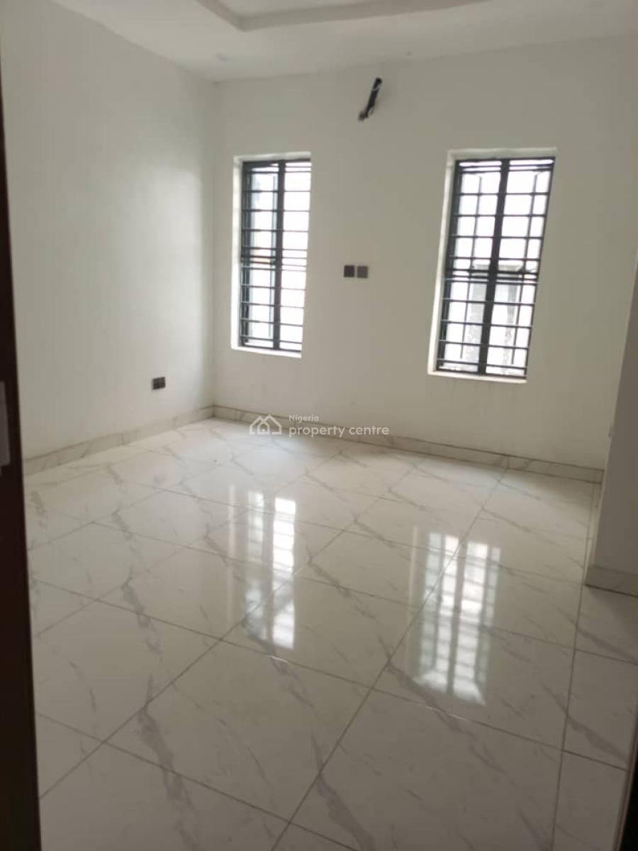 Contemporary Newly Built Spacious 4-bedroom Terrace Duplex with Bq, in a Secured Estate at Chevron Drive, Lekki, Lagos, Terraced Duplex for Sale
