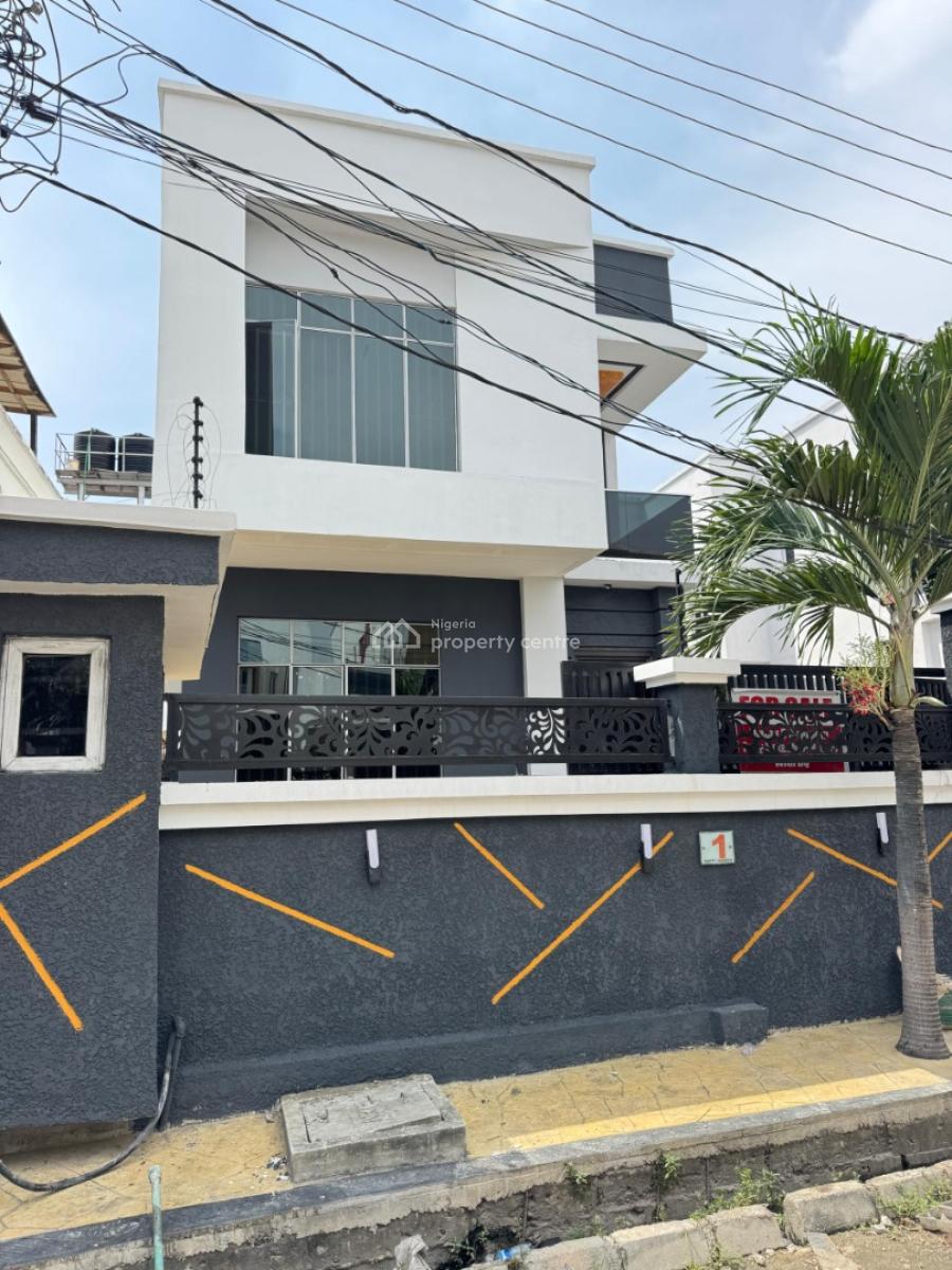 Stunning 5bedroom Duplex with a Bq and an Inverter Located in an Estat, Osapa, Lekki, Lagos, Detached Duplex for Sale