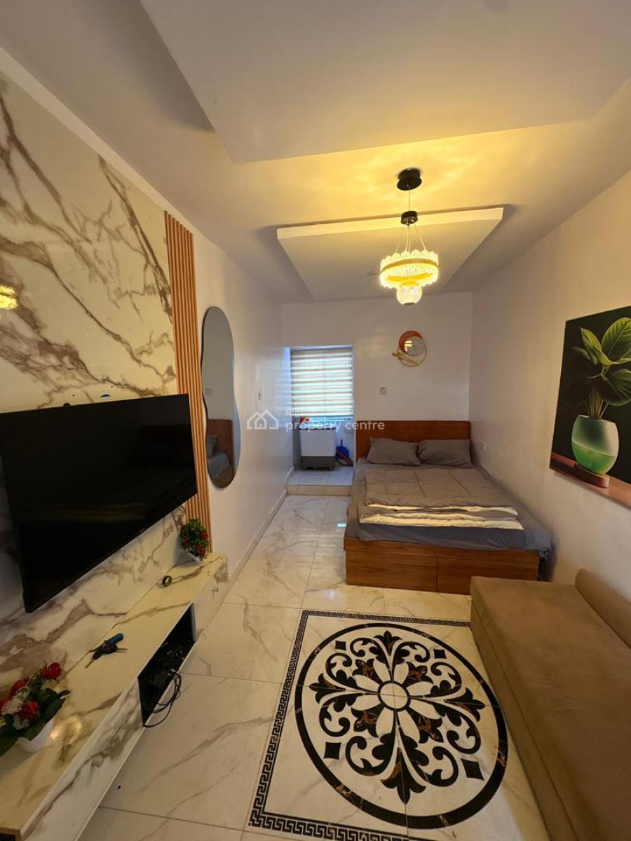 a Serviced and Furnished Studio Apartment, Off Randle Avenue, Surulere, Lagos, Self Contain (single Rooms) Short Let