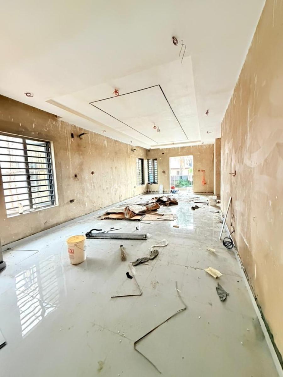 Newly Built 4 Bedroom Semi-detached Duplex with Bq in a Secure Estate, 4 Bedroom Duplex for Sale in Ikeja (call to Access Estate), Adeniyi Jones, Ikeja, Lagos, Semi-detached Duplex for Sale