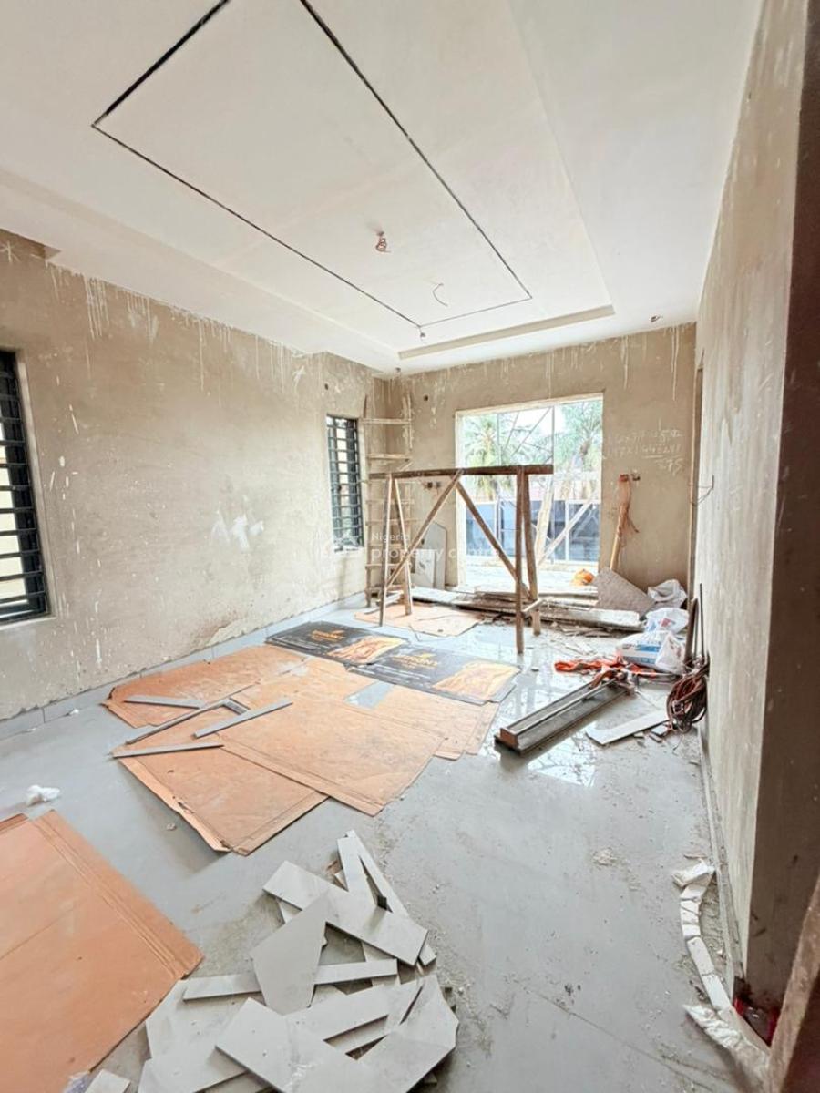 Newly Built 4 Bedroom Semi-detached Duplex with Bq in a Secure Estate, 4 Bedroom Duplex for Sale in Ikeja (call to Access Estate), Adeniyi Jones, Ikeja, Lagos, Semi-detached Duplex for Sale