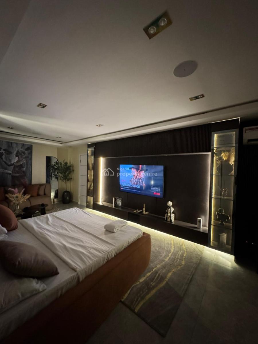 Spacious Studio Apartment with Mini Sea View & Work Area, Lekki Phase 1, Lekki, Lagos, Self Contain (single Rooms) Short Let