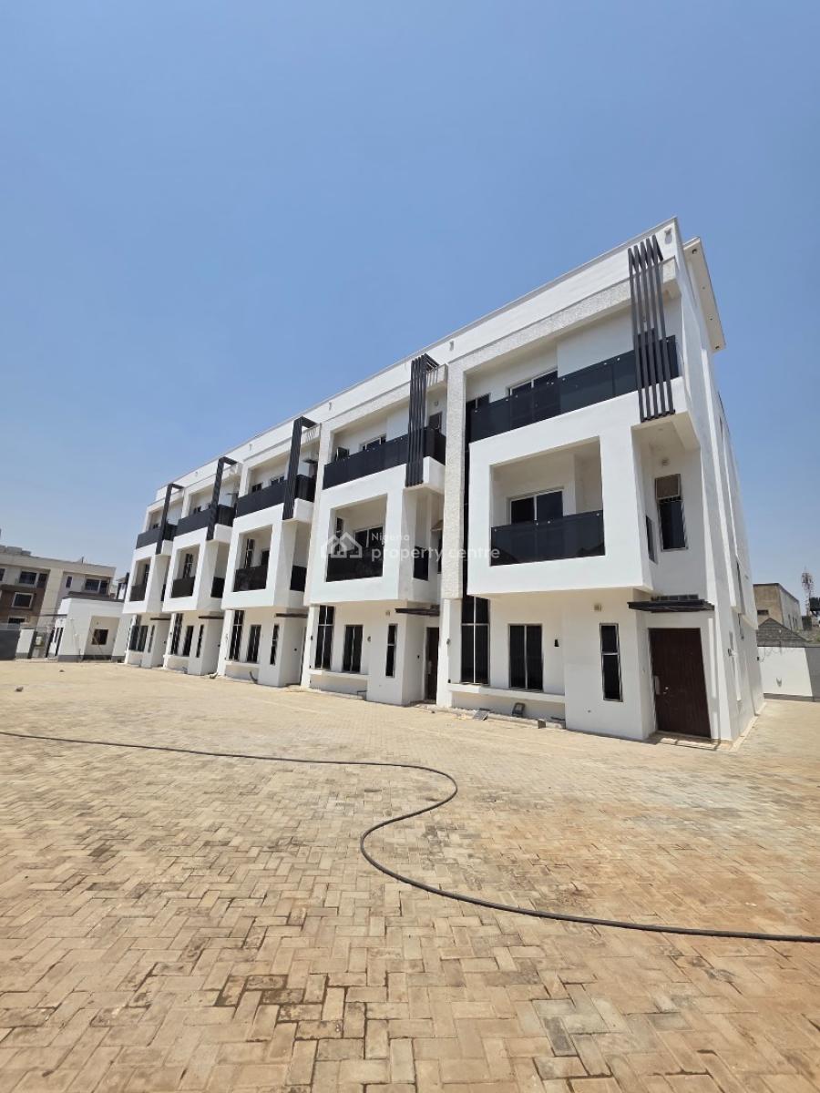 4 Bedroom Terrace Duplex with Bq ( Smart House), Closeby Jahi Navy Quaters, Jahi, Abuja, Terraced Duplex for Sale