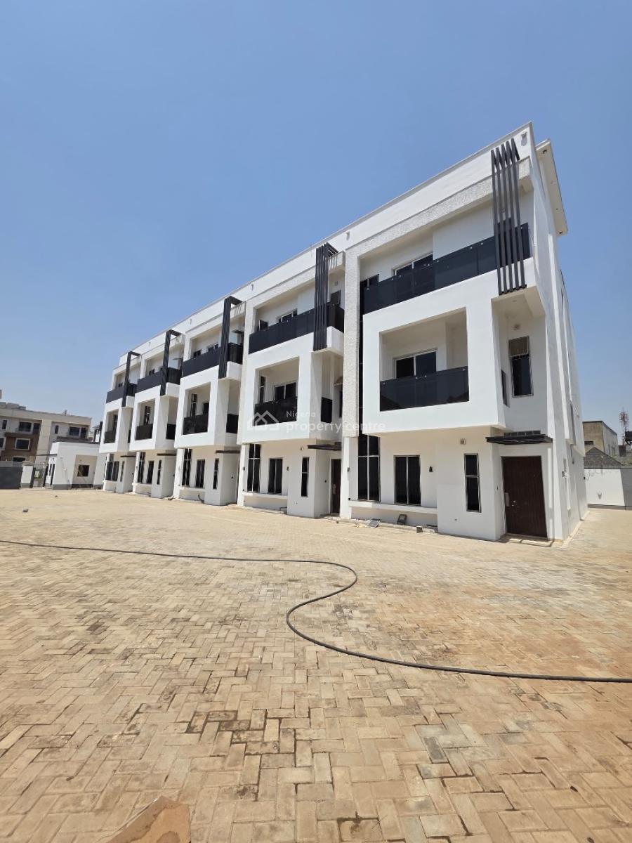 4 Bedroom Terrace Duplex with Bq ( Smart House), Closeby Jahi Navy Quaters, Jahi, Abuja, Terraced Duplex for Sale