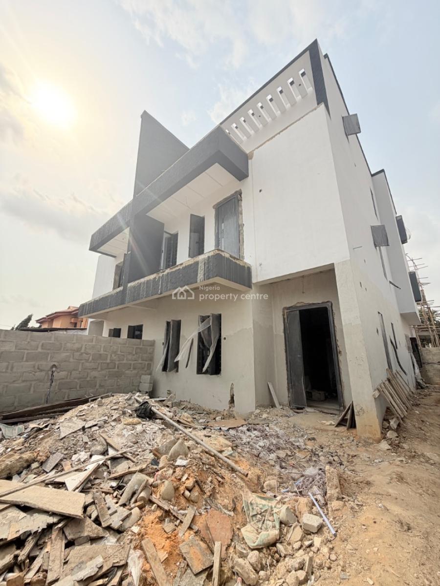 Newly Built 5 Bedroom Semi Detached Duplex with a Bq, Wemco, Ikeja, Lagos, Detached Duplex for Sale