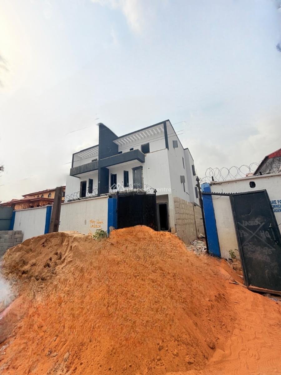 Newly Built 5 Bedroom Semi Detached Duplex with a Bq, Wemco, Ikeja, Lagos, Detached Duplex for Sale