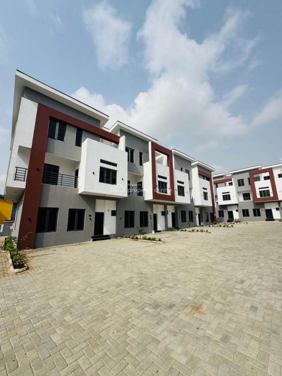 Stunning 4 Bedroom Terrace Duplex with Bq -- Secure Estate in Oregun, 4 Bedroom Duplex for Sale in Ikeja Oregun (secure Estate), Ikeja, Lagos, Terraced Duplex for Sale