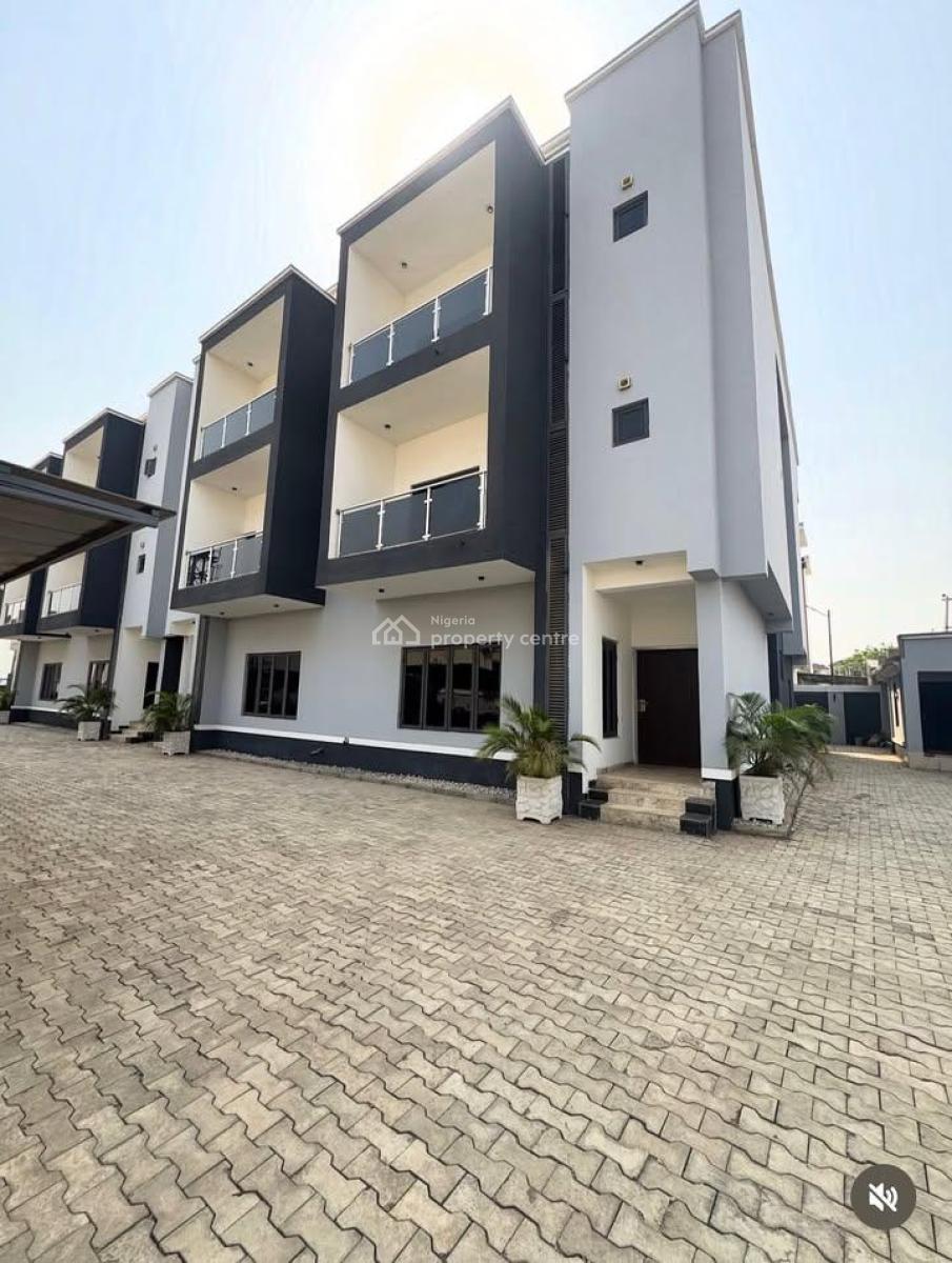 Contemporary Newly Built Spacious 4-bedroom Semi-detached Duplex with, Wuse, Abuja, Semi-detached Duplex for Sale