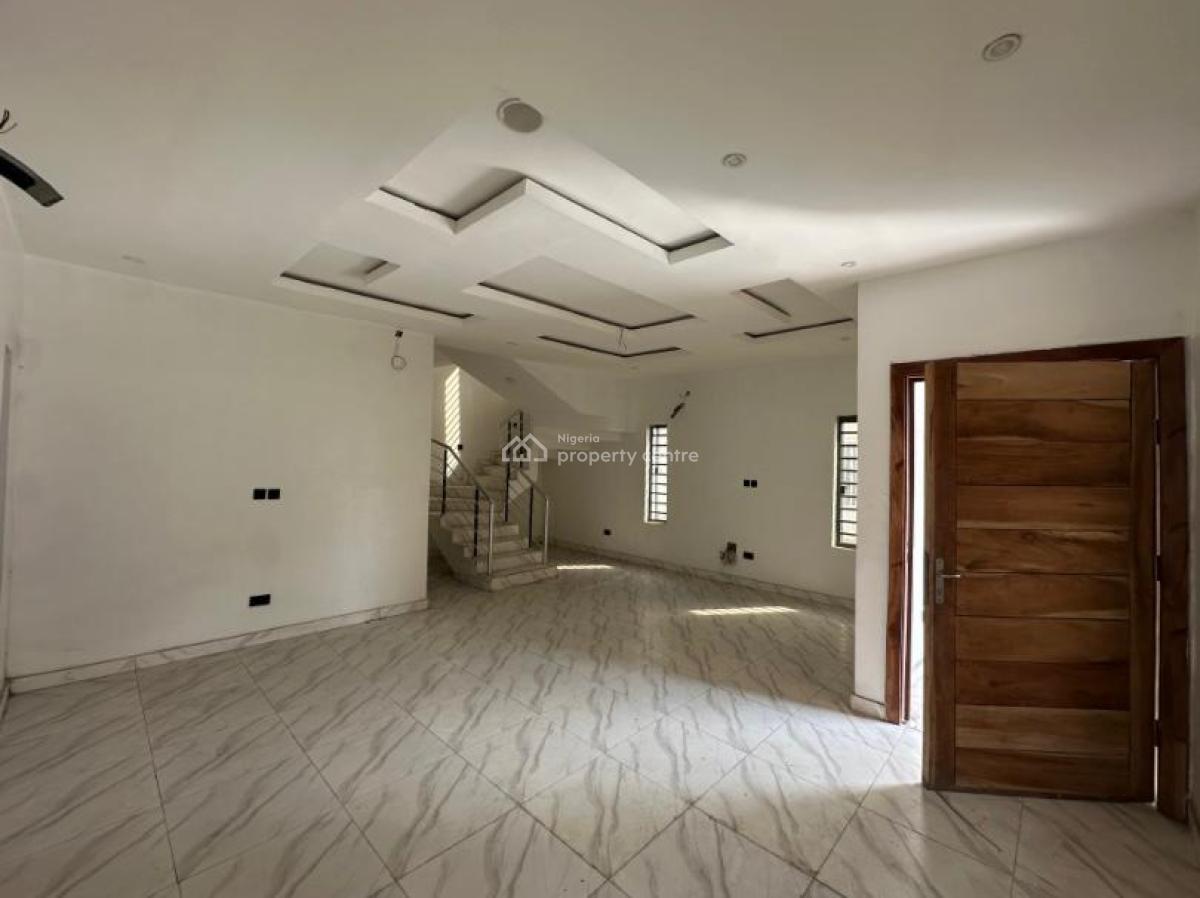 Well Maintained Spacious 4-bedroom Detached Duplex with Bq, in a Secured Estate at Orchid Road By Chevron Toll Gate Eleganza, Lekki, Lagos, Detached Duplex for Rent