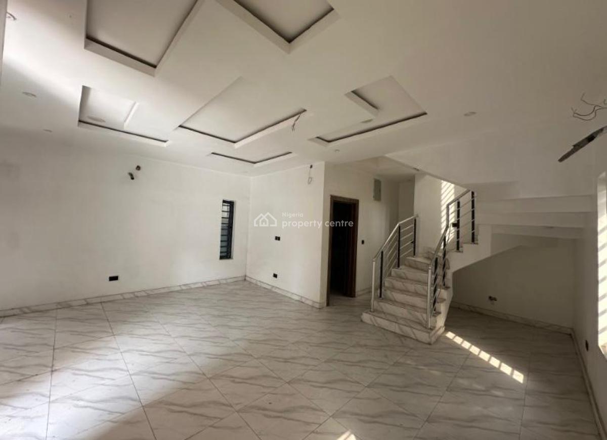 Well Maintained Spacious 4-bedroom Detached Duplex with Bq, in a Secured Estate at Orchid Road By Chevron Toll Gate Eleganza, Lekki, Lagos, Detached Duplex for Rent