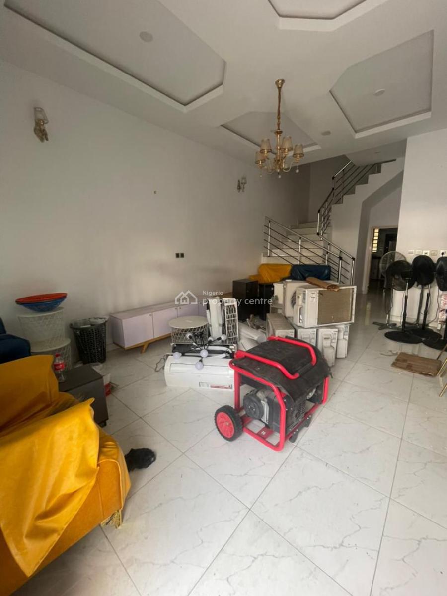4 Bedroom Semi Detached Duplex with Bq, Chevron, Lekki, Lagos, Semi-detached Duplex for Rent