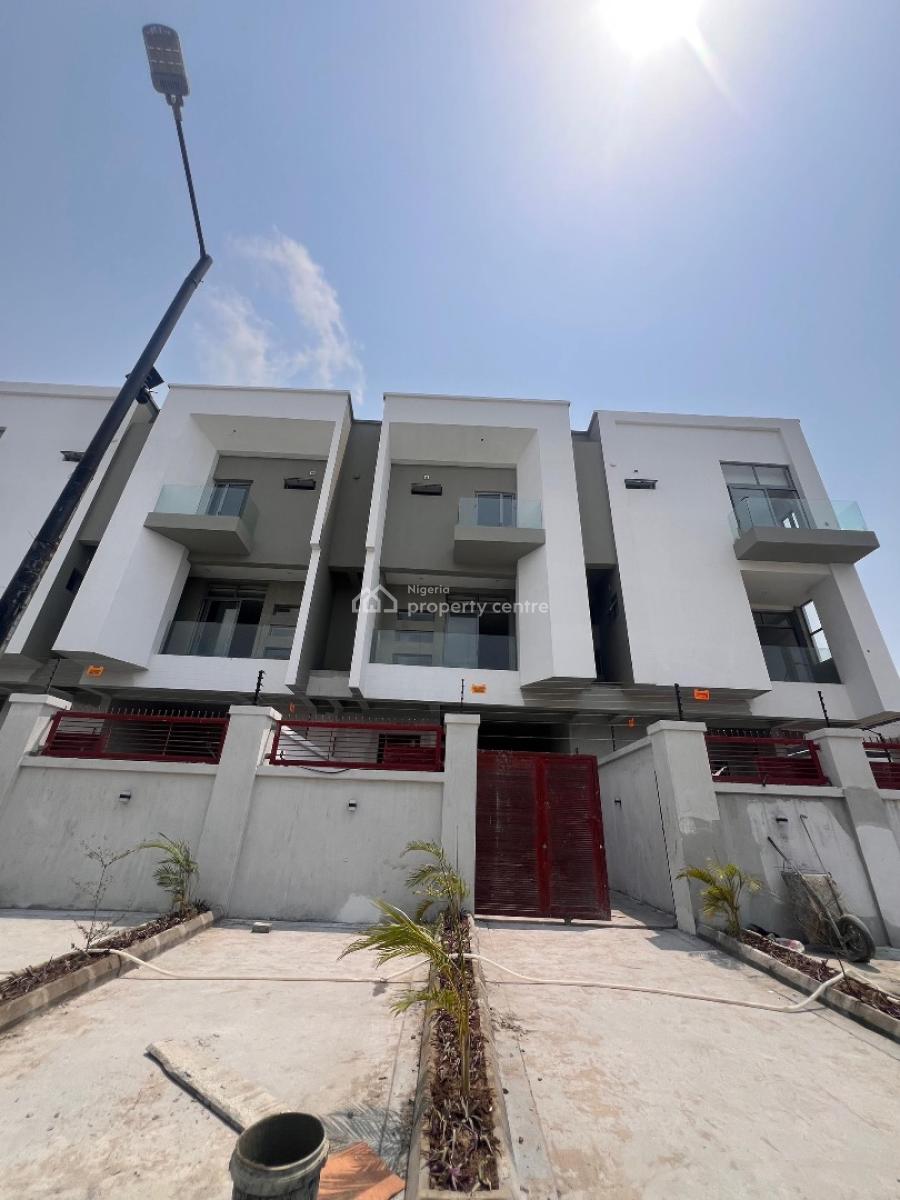 Newly Built 4 Bedroom Duplex with Bq in a Self Compound, Lekki Phase 1, Lekki, Lagos, Terraced Duplex for Sale