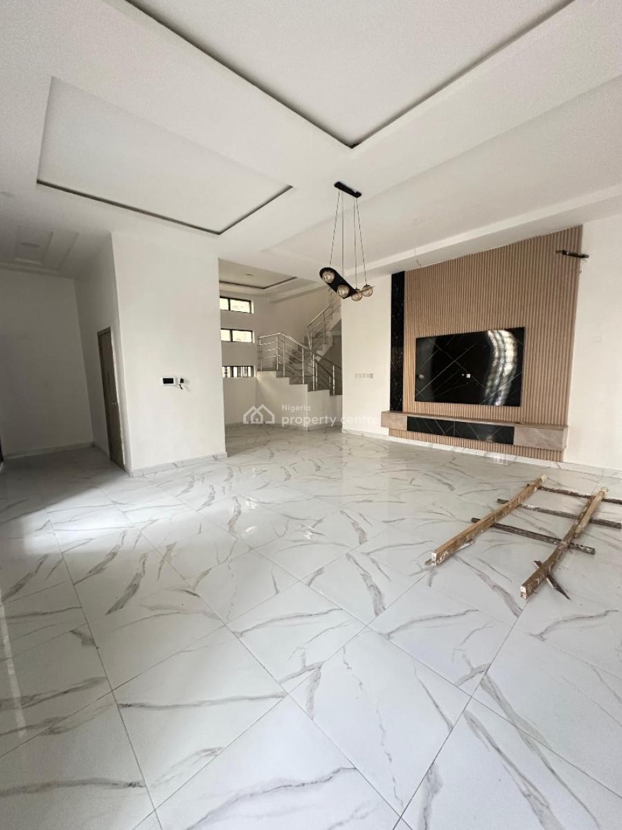 Well-built Luxury Spacious 5 Bedroom Fully Detached Duplex, Chevron, Lekki, Lagos, Detached Duplex for Sale