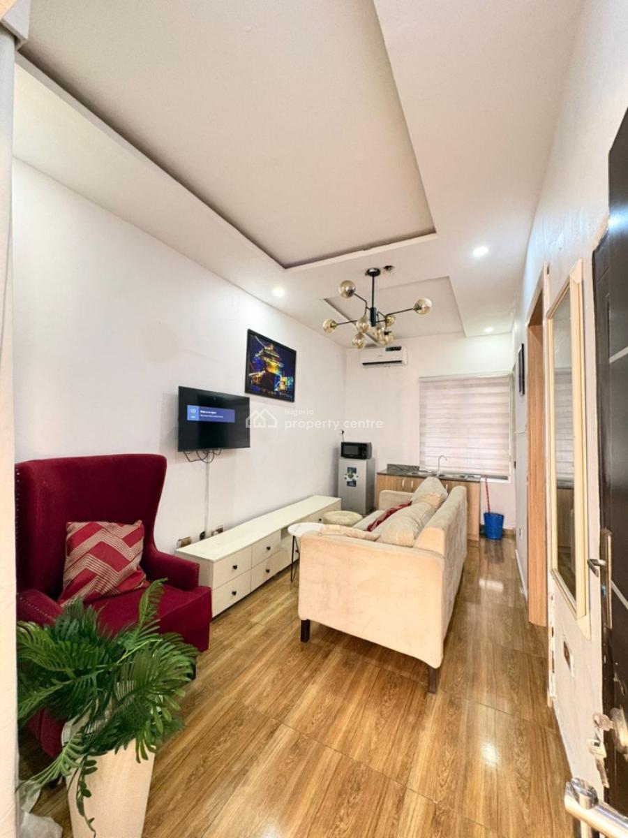 Exquisite Fully Furnished Mini Flat in Prestigious Code-access Estate, Orchid Road, Lekki, Lagos, Mini Flat (room and Parlour) for Rent