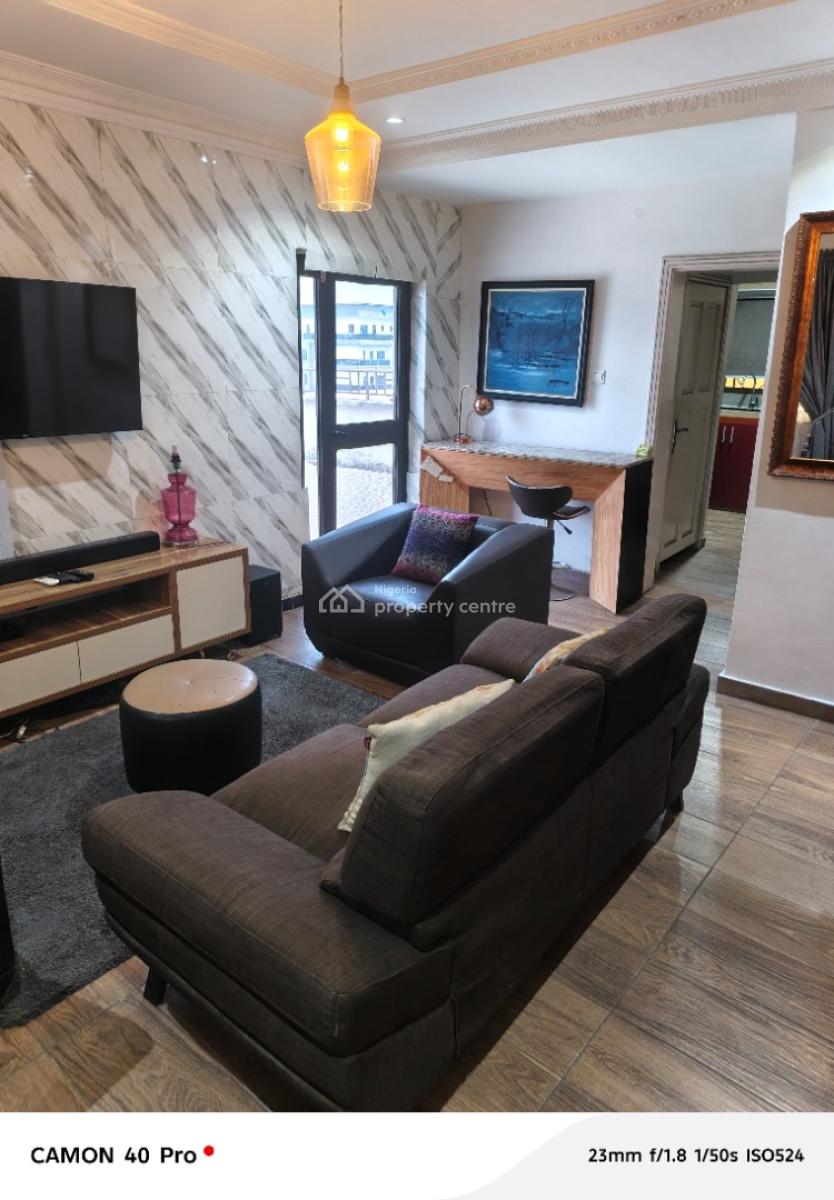 1 Bedroom Furnished Apartment, Oniru Estate, Victoria Island (vi), Lagos, Mini Flat (room and Parlour) for Rent