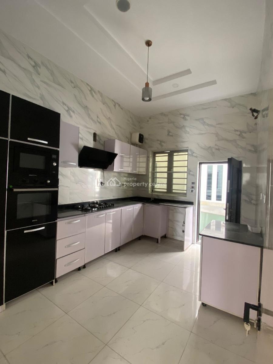 Luxury Clean 4 Bedroom Semi Detached Duplex, Chevron Lekki Lagos, Lekki, Lagos, Semi-detached Duplex for Rent