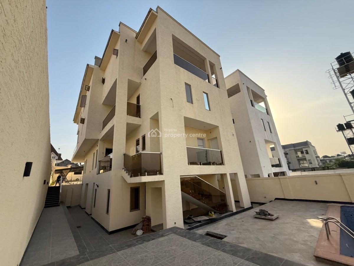 5 Bedroom Contemporary Fully Detached House with Bq, Guzape District, Abuja, House for Sale