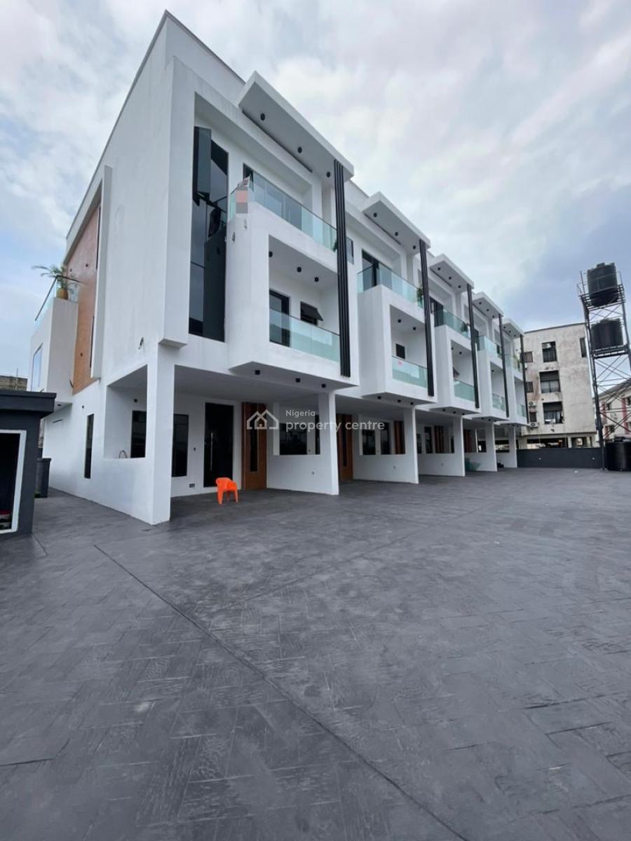 Brand New 4 Bedroom Terrace Duplex, Osapa, Lekki, Lagos, Terraced Duplex for Sale