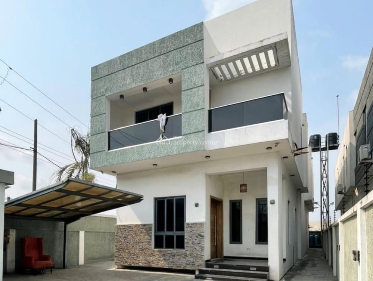 Self-serviced and Self-compound Bedroom En-suite Detached House with a, Ikate Elegushi, Lekki, Lagos, House for Rent