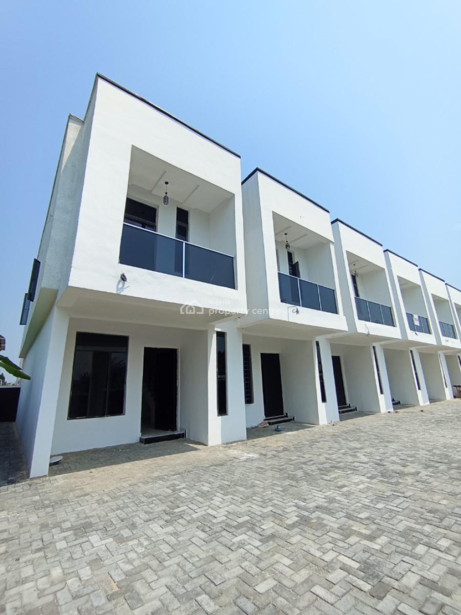 Newly Built 4-bedroom Terraced Duplex in a Gated Estate, Ajah, Lagos, Terraced Duplex for Sale