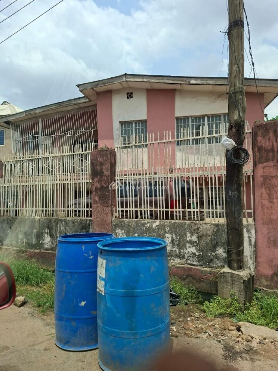 Redevelopable Property Comprising a Block of 4 Flats, Ogba, Ikeja, Lagos, Block of Flats for Sale