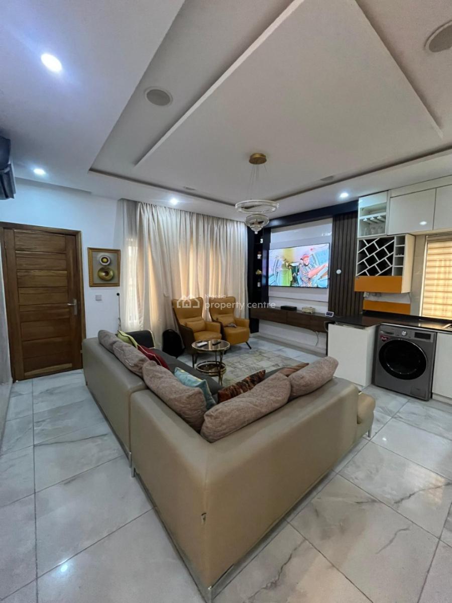 Luxurious Tastefully Furnished 1-bedroom Serviced Apartment, in a Secured Estate, Ikate, Lekki, Lagos, Mini Flat (room and Parlour) for Rent