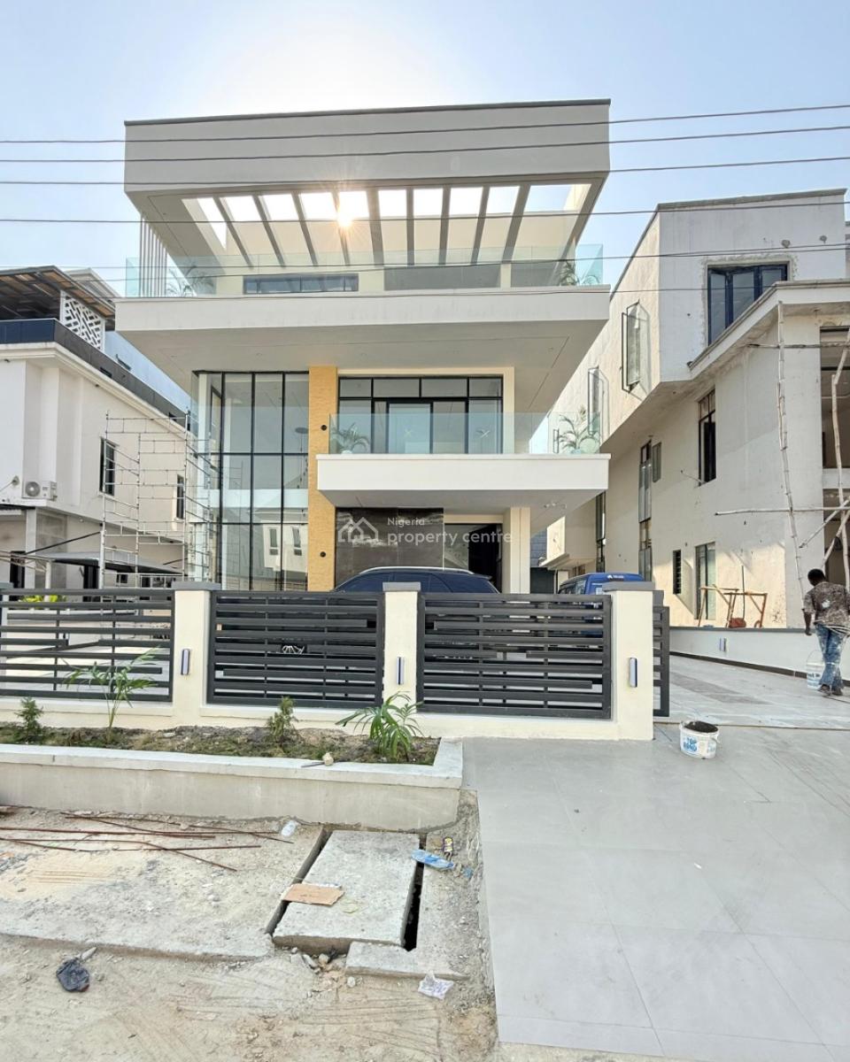 Brand New 5 Bedroom Fully Detached Duplex with Bq, Lekki County, Lekki, Lagos, House for Sale