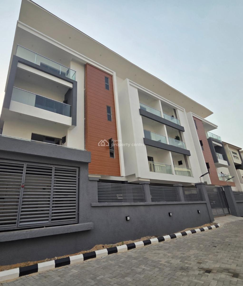 a Newly  Built 3 Bedroom  Apartment  with a Room Bq, Ikate Elegushi, Lekki, Lagos, Flat / Apartment for Sale