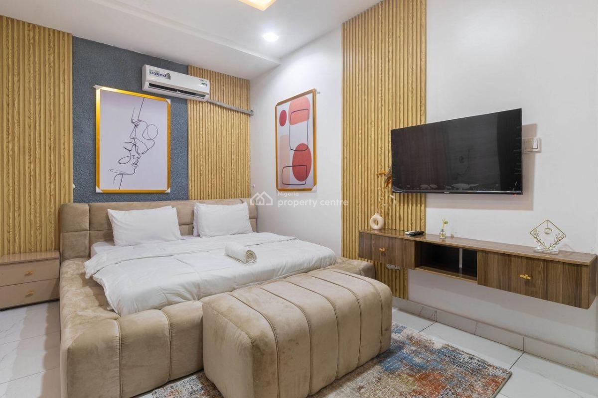 Luxury 2 Bedroom Apartment with Ps5, Pool & Parking Space, Ikate, Lekki, Lagos, Flat / Apartment Short Let