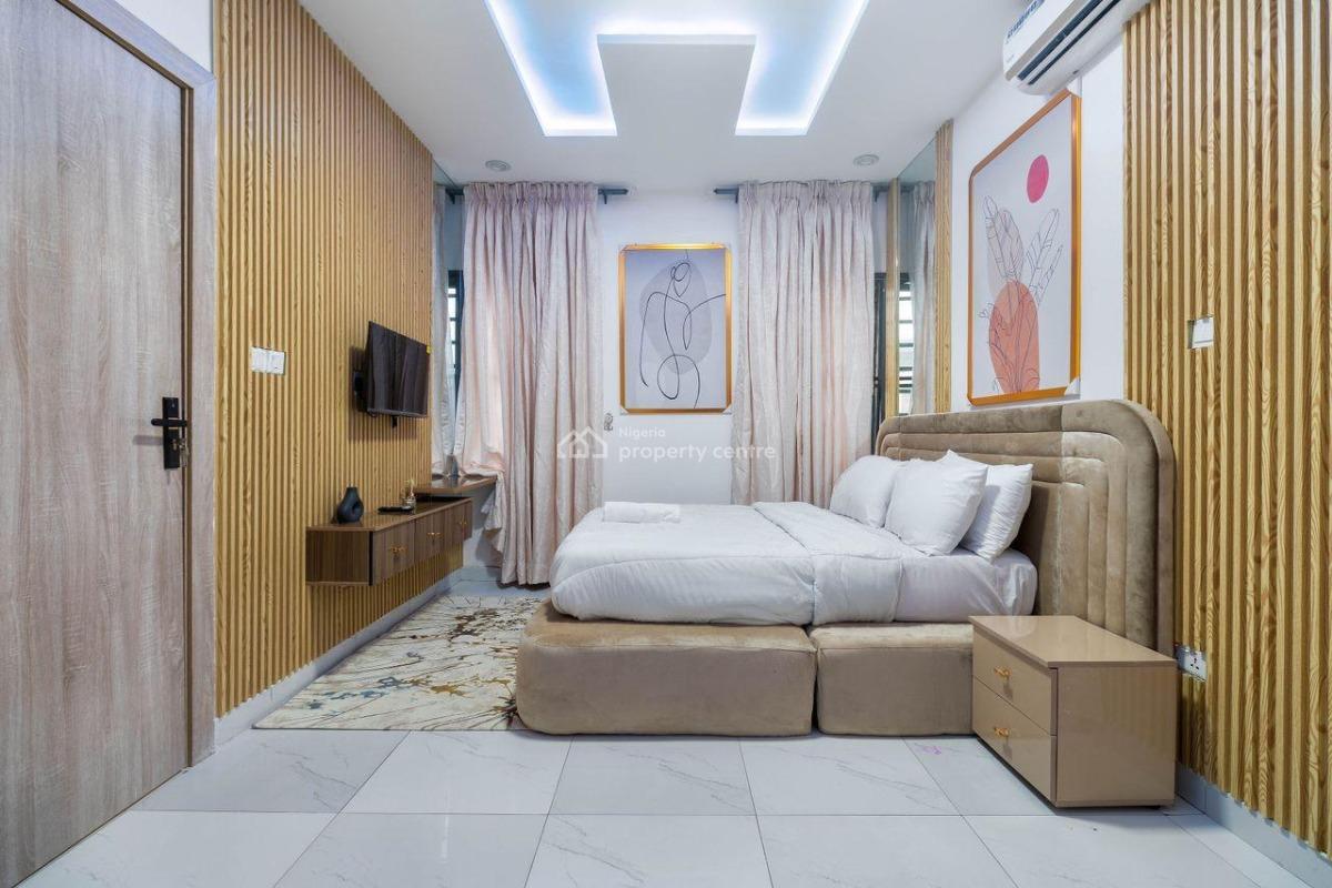 Luxury 2 Bedroom Apartment with Ps5, Pool & Parking Space, Ikate, Lekki, Lagos, Flat / Apartment Short Let