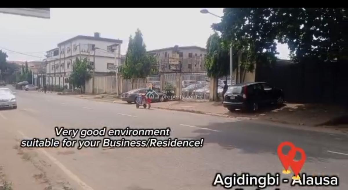 880sqmagidingbi Ikeja Lagos Facing a Major Road, Agidingbi, Ikeja, Lagos, Land for Sale