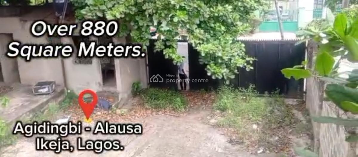 880sqmagidingbi Ikeja Lagos Facing a Major Road, Agidingbi, Ikeja, Lagos, Land for Sale