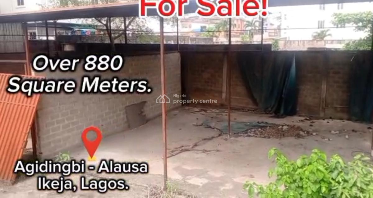 880sqmagidingbi Ikeja Lagos Facing a Major Road, Agidingbi, Ikeja, Lagos, Land for Sale
