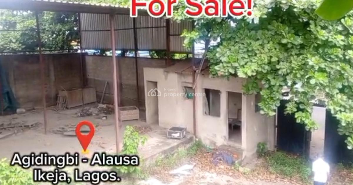 880sqmagidingbi Ikeja Lagos Facing a Major Road, Agidingbi, Ikeja, Lagos, Land for Sale