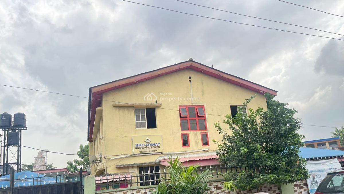 Intl School with Both Primary and Secondary on Its Own Building 1000sqm, Surulere, Lagos, School for Sale