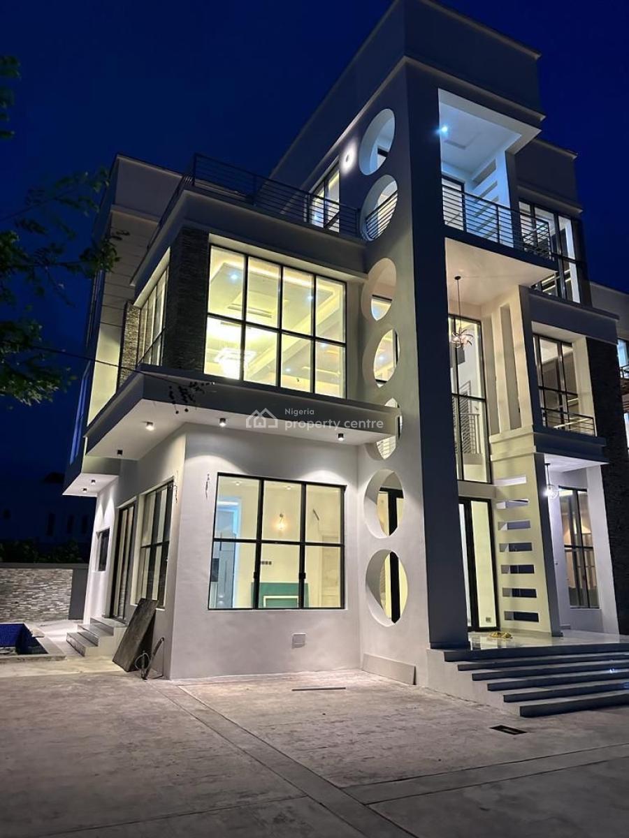 Newly Built 5bedroom Duplex Comes with Swimming Pool Plus Bq, Orchid Chevron Toll Gate, Lekki, Lagos, Detached Duplex for Sale