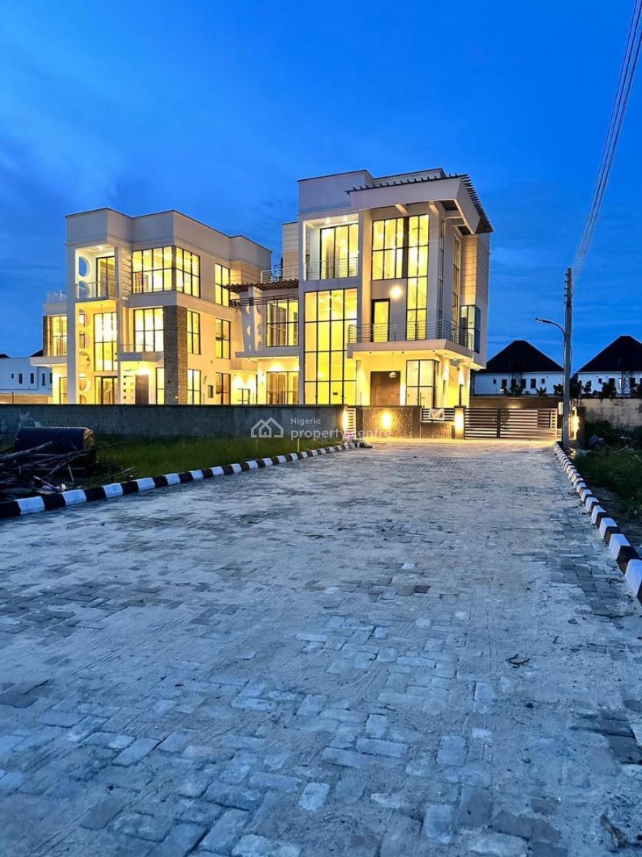 Newly Built 5bedroom Duplex Comes with Swimming Pool Plus Bq, Orchid Chevron Toll Gate, Lekki, Lagos, Detached Duplex for Sale
