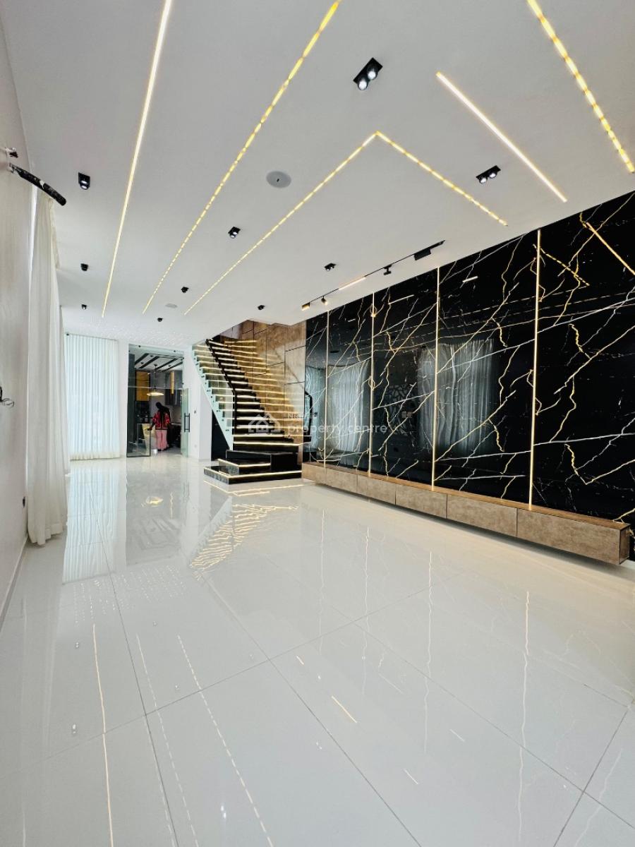 Smart 5 Bedroom Fully Detached Duplex+ Bq & Pool, in a Great and Secured Estate in Ikota, Ikota, Lekki, Lagos, Detached Duplex for Sale