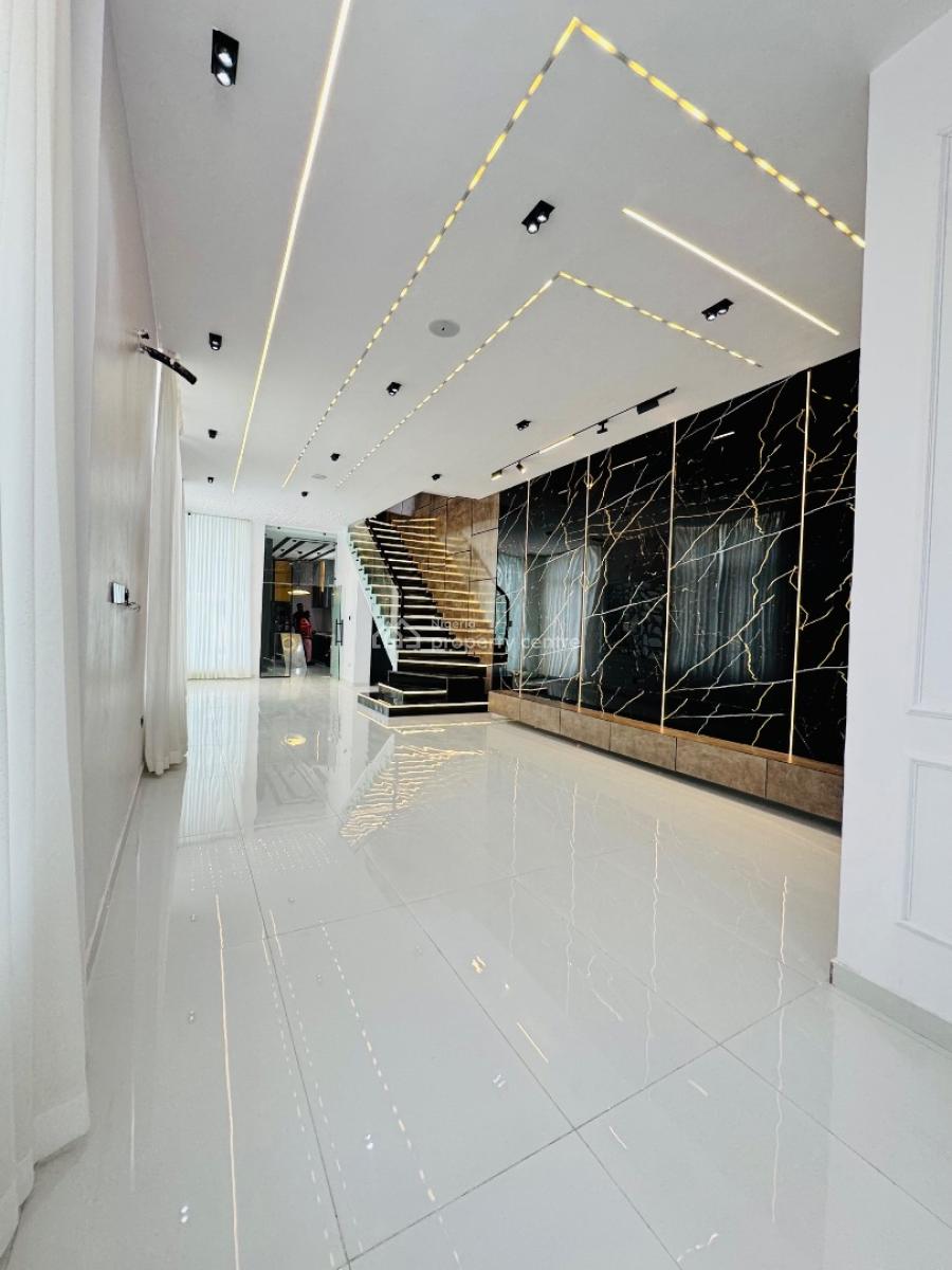 Smart 5 Bedroom Fully Detached Duplex+ Bq & Pool, in a Great and Secured Estate in Ikota, Ikota, Lekki, Lagos, Detached Duplex for Sale