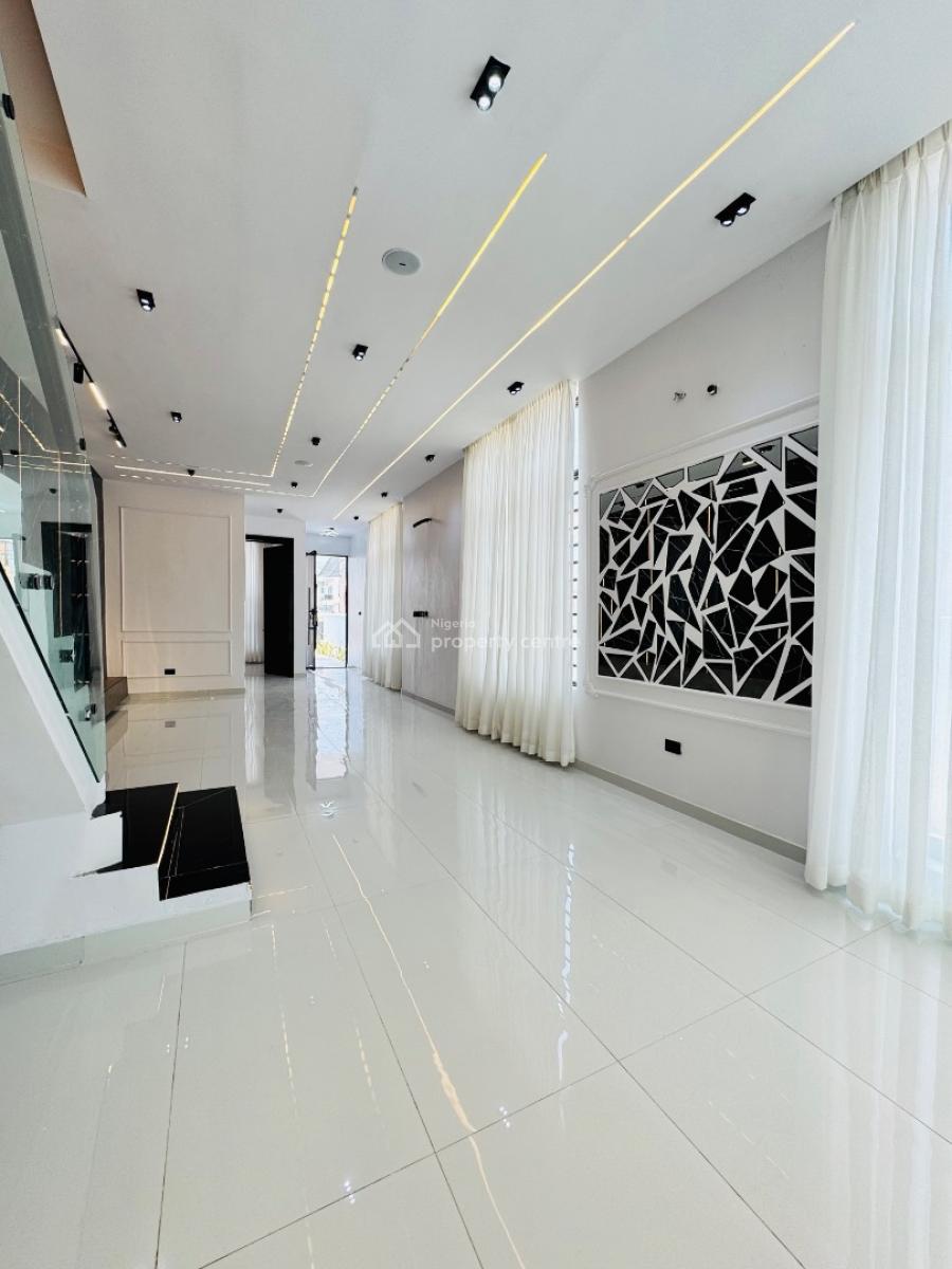 Smart 5 Bedroom Fully Detached Duplex+ Bq & Pool, in a Great and Secured Estate in Ikota, Ikota, Lekki, Lagos, Detached Duplex for Sale