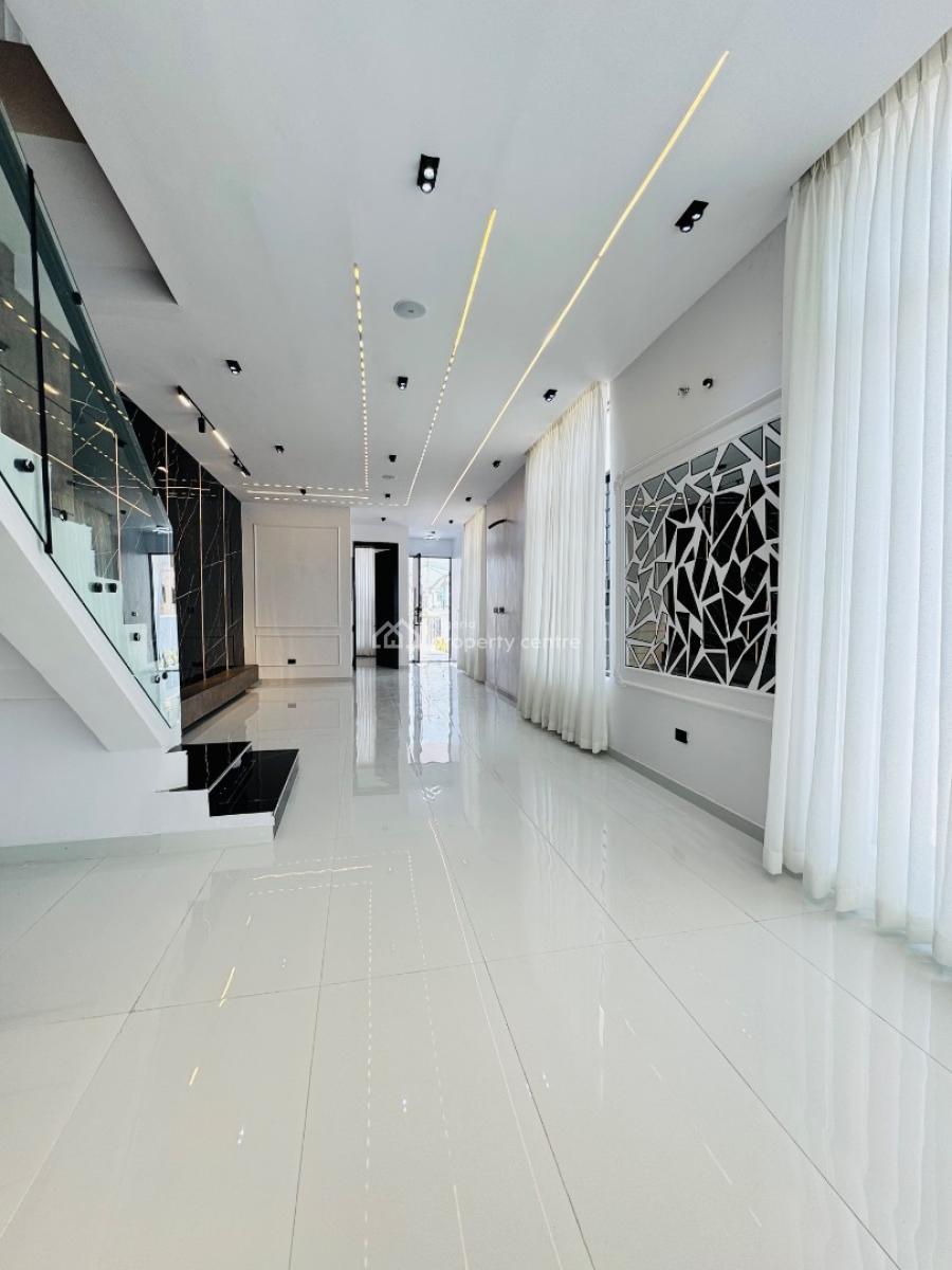 Smart 5 Bedroom Fully Detached Duplex+ Bq & Pool, in a Great and Secured Estate in Ikota, Ikota, Lekki, Lagos, Detached Duplex for Sale