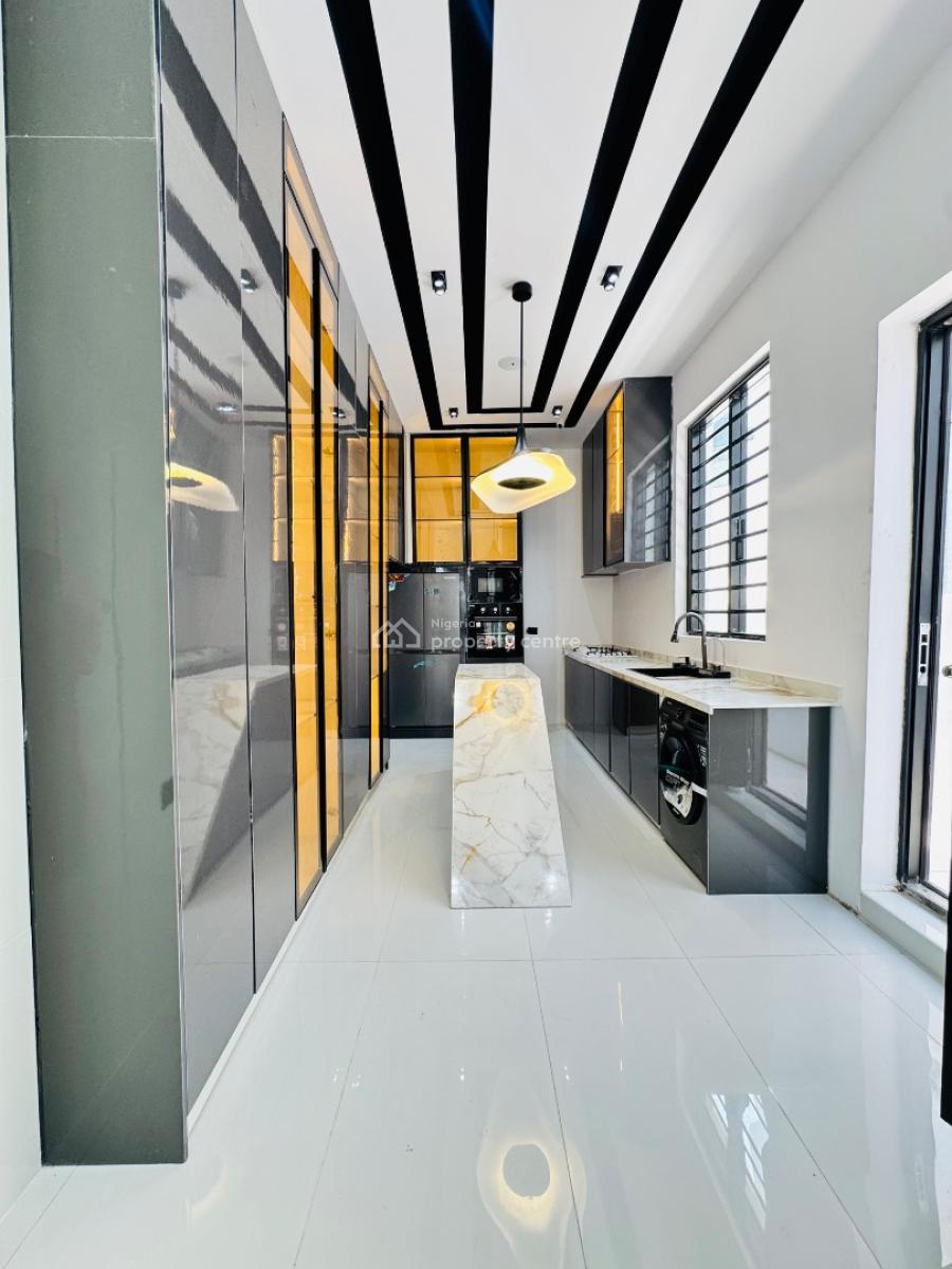 Smart 5 Bedroom Fully Detached Duplex+ Bq & Pool, in a Great and Secured Estate in Ikota, Ikota, Lekki, Lagos, Detached Duplex for Sale