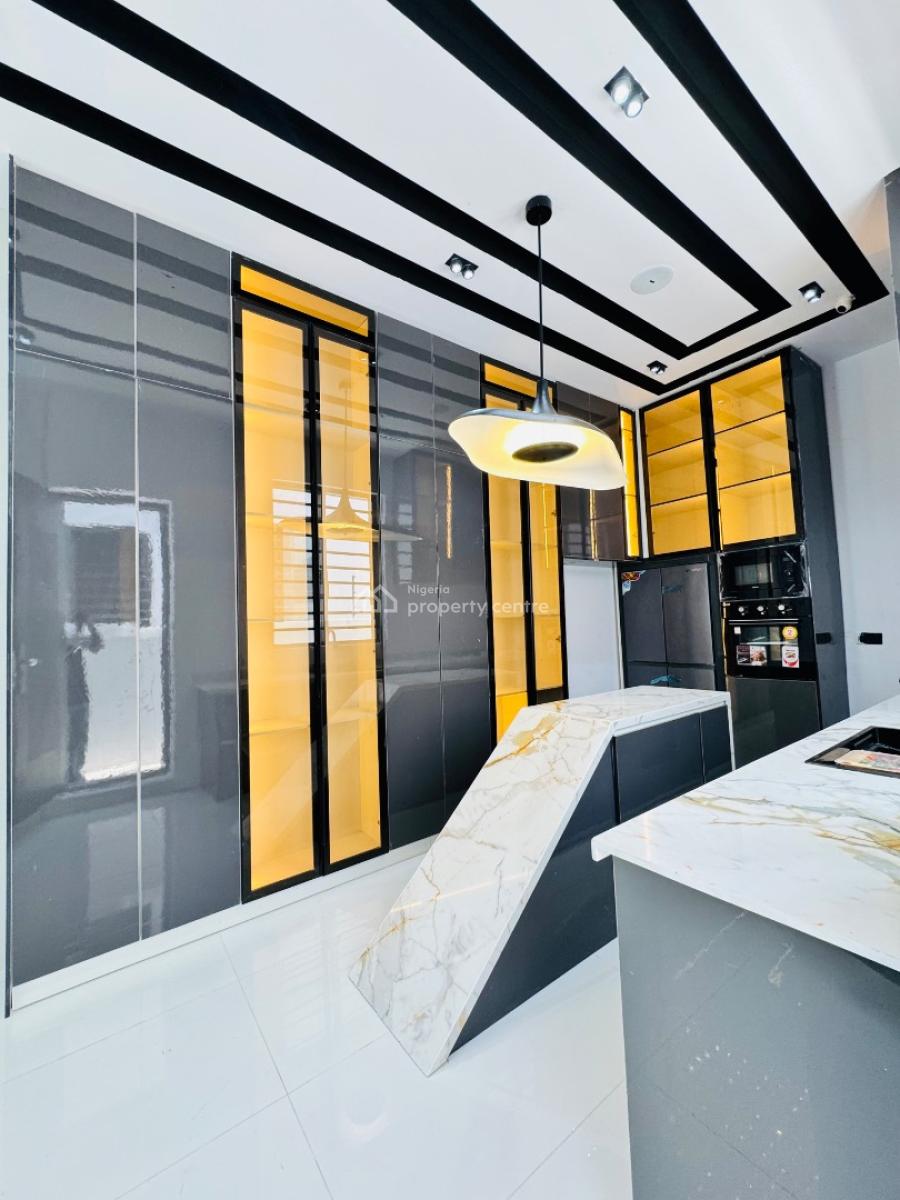 Smart 5 Bedroom Fully Detached Duplex+ Bq & Pool, in a Great and Secured Estate in Ikota, Ikota, Lekki, Lagos, Detached Duplex for Sale