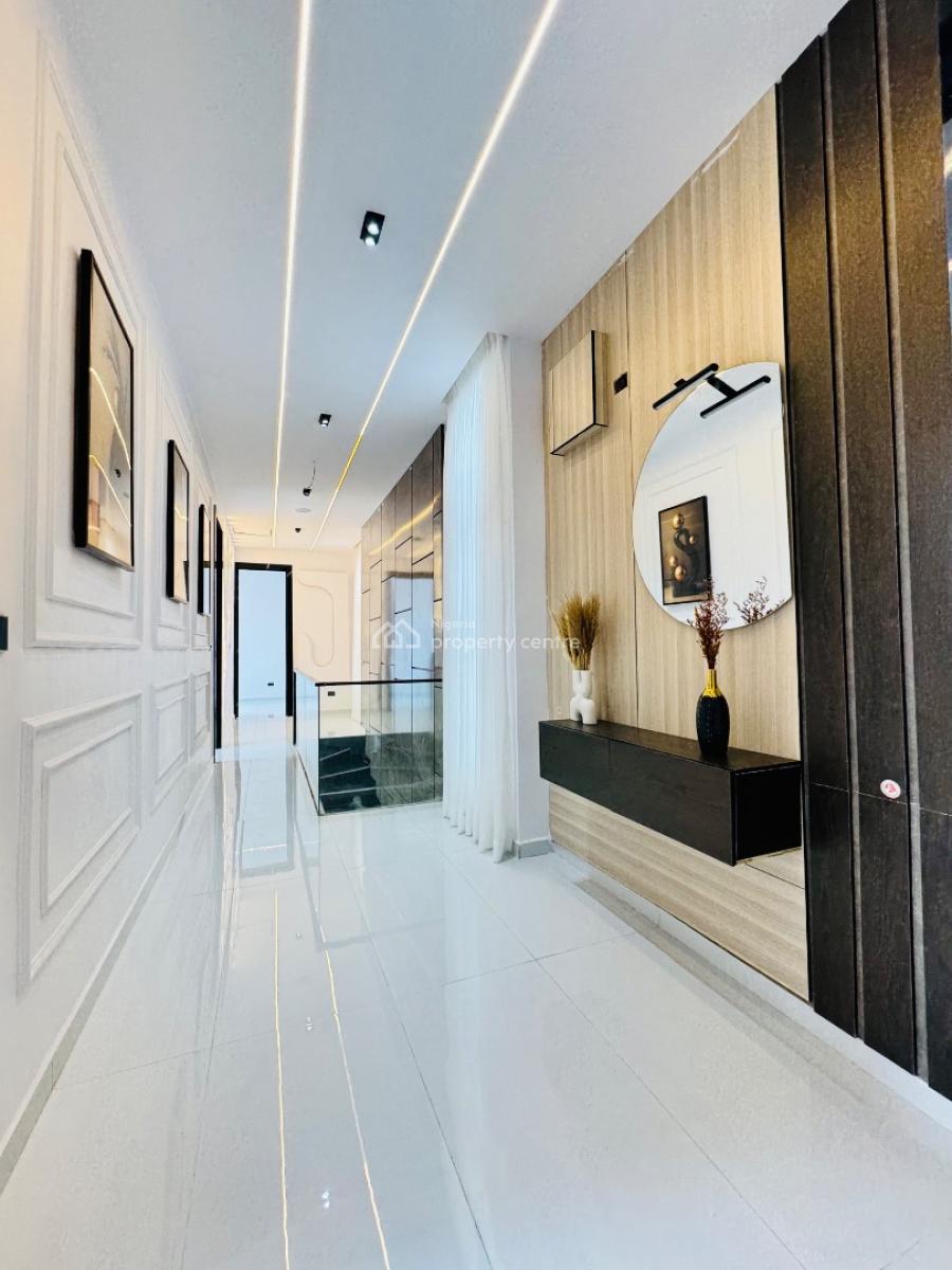 Smart 5 Bedroom Fully Detached Duplex+ Bq & Pool, in a Great and Secured Estate in Ikota, Ikota, Lekki, Lagos, Detached Duplex for Sale