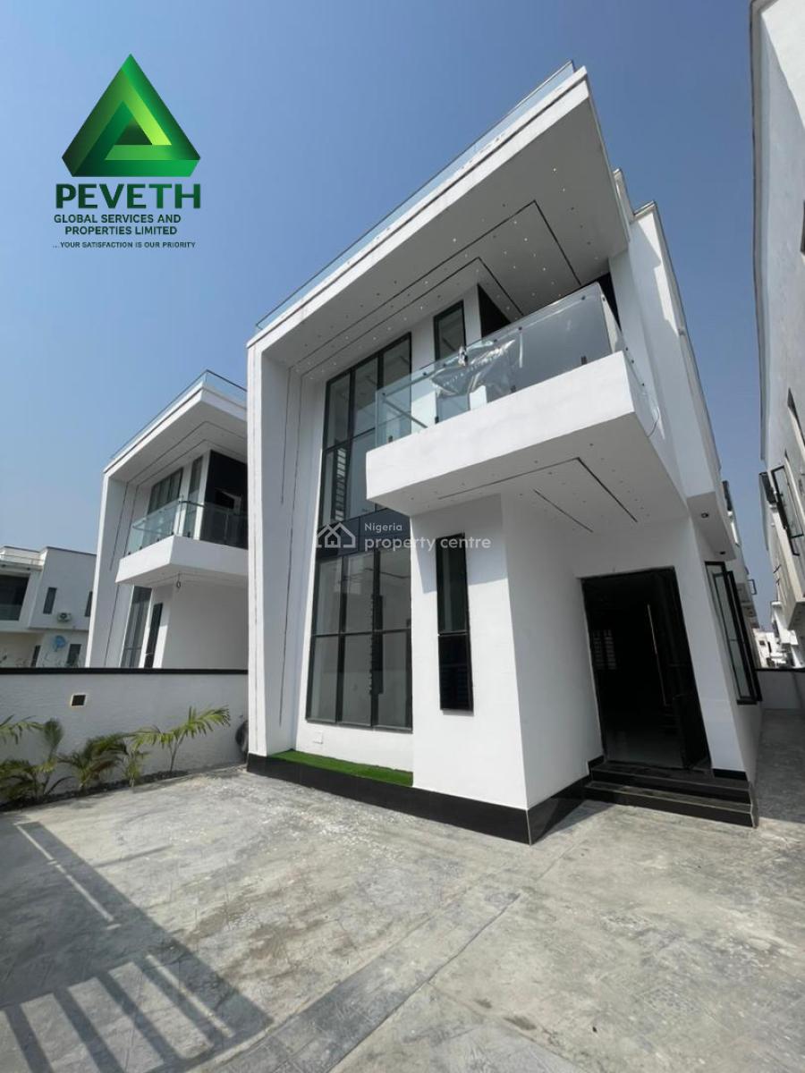 Luxury 5 Bedroom Fully Detached Duplex with Bq, Ajah, Ajah, Lagos, Detached Duplex for Sale